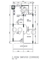 Blk 110 Bishan View (Bishan), HDB 3 Rooms #595452021